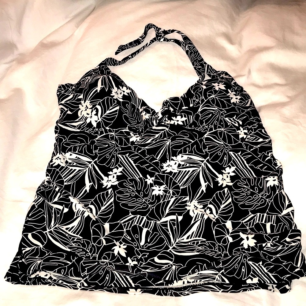 Catalina halter swim top